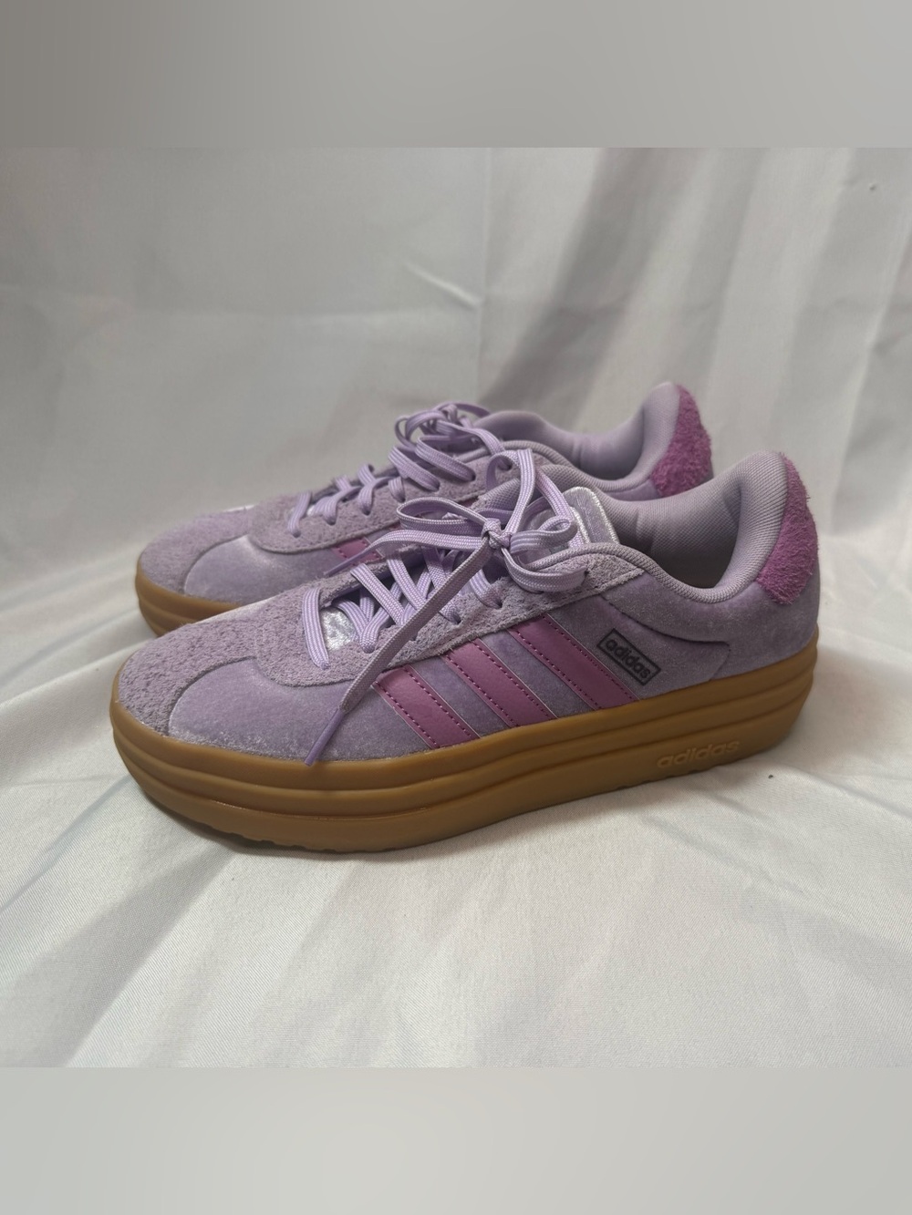 Adidas VL Court Bold 'Purple' / JQ5622 / Women's Size 7.5